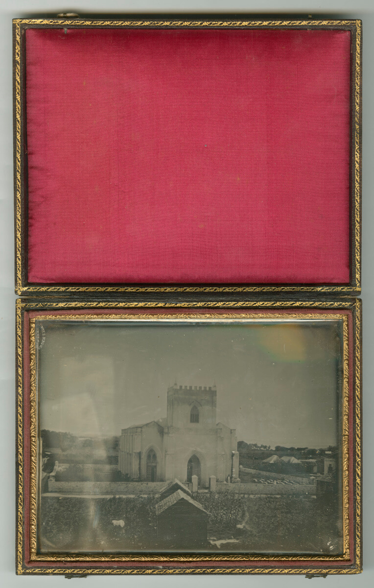 W.H. Freeman. Church of St. Matthias, Barbados, 1853. Half-plate daguerreotype, 11 x 14 cm. Private Collection. Photo: © AGO